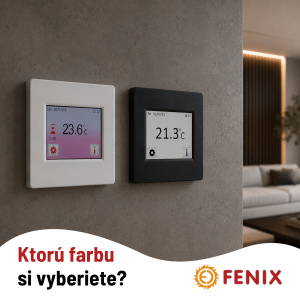 Novinka FENIX TFT BLACK: Elegantný brat obľúbeného termostatu Novinka FENIX TFT BLACK: Elegantný brat obľúbeného termostatu