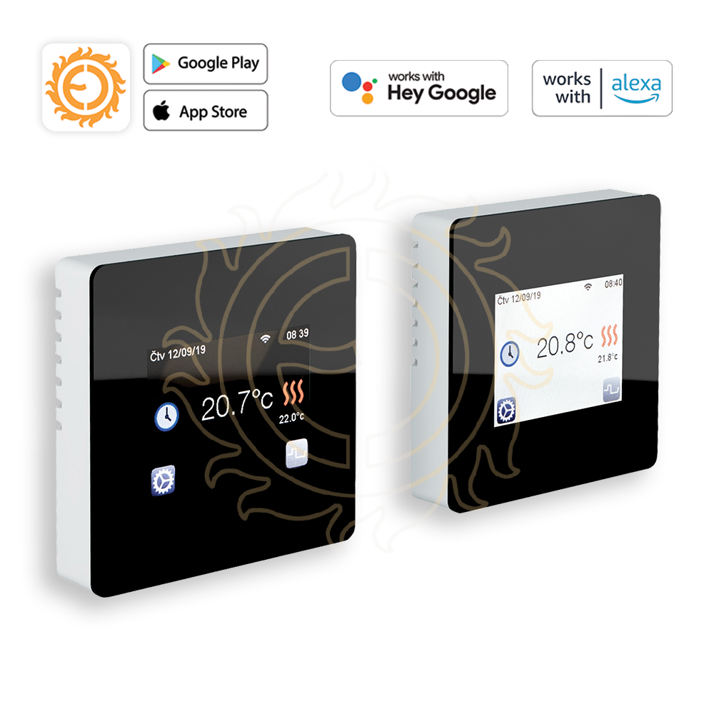 Termostat FENIX TFT Wifi (Čierny)